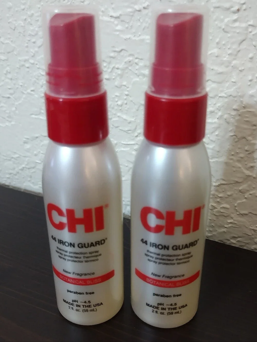 CHI 44 Iron Guard Heat Protectant Spray Botanical Bliss 2oz/ 2 Bottles